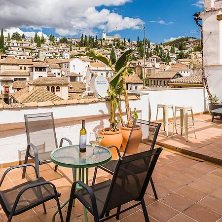 Cosy Loft With Amazing Terrace & Spectacular Views Apartment Granada Exterior foto