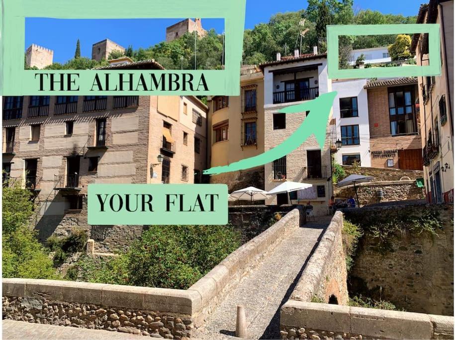 Cosy Loft With Amazing Terrace & Spectacular Views Apartment Granada Exterior foto